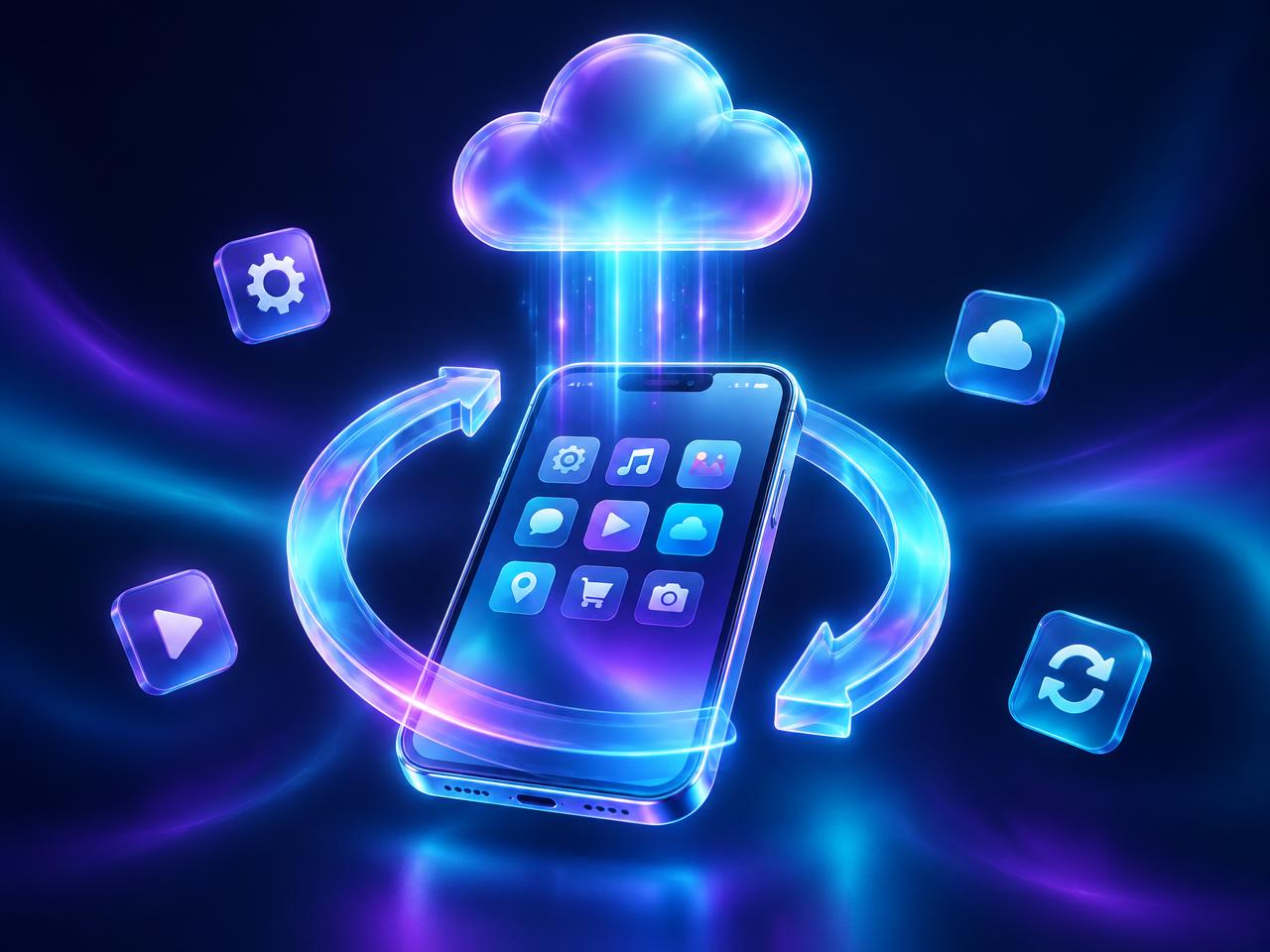 Téléphone se mettant à jour automatiquement